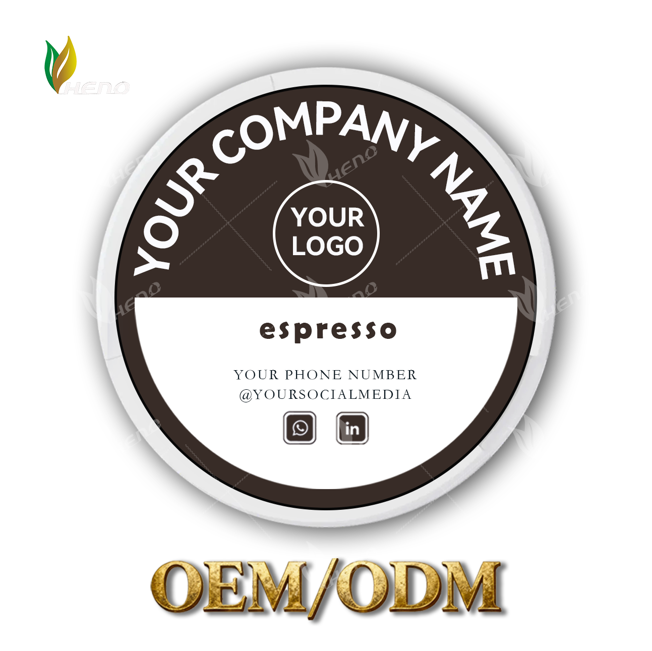 Φακελάκια νικοτίνης εσπρέσο